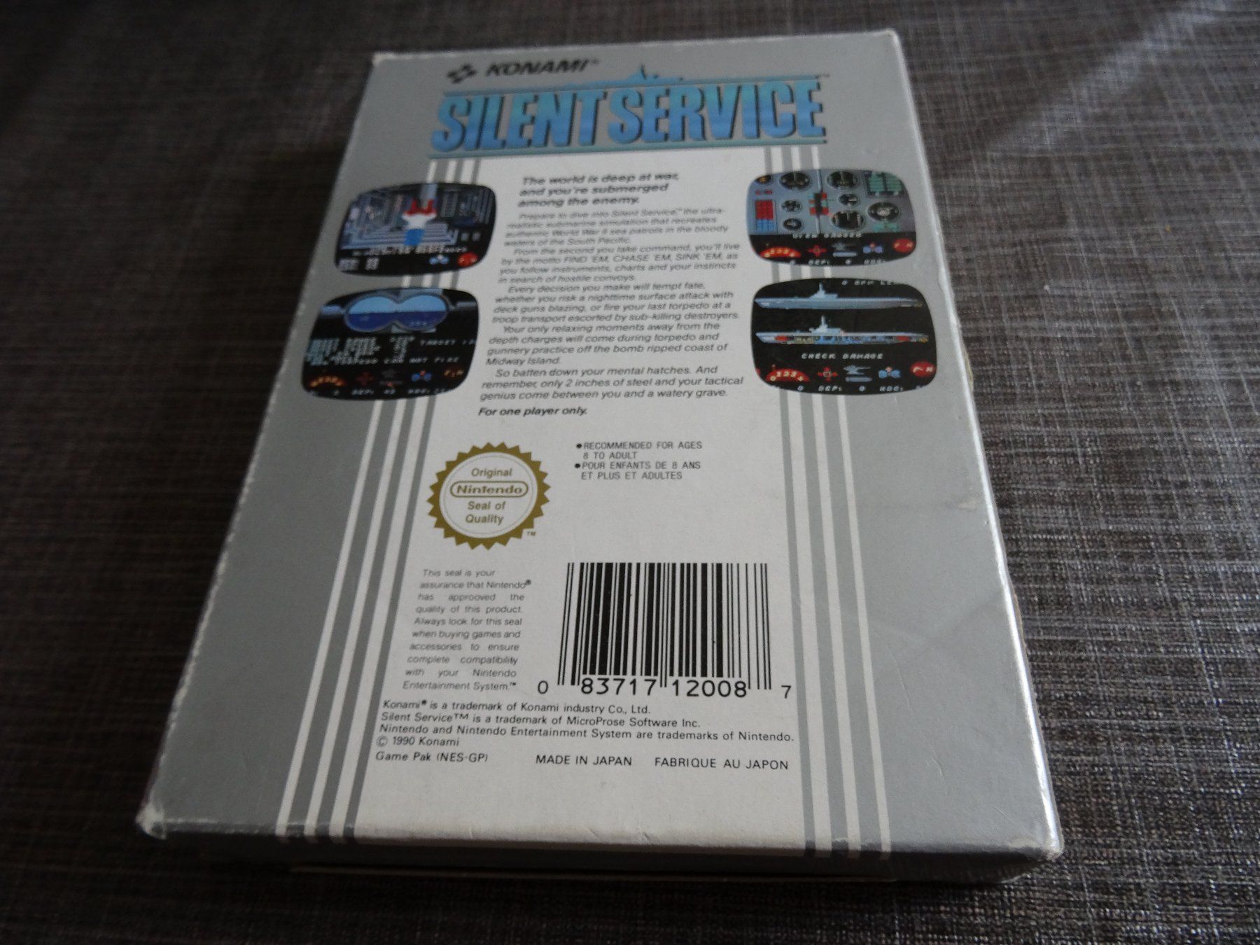 Nintendo Giochi: Silent Service NES OVP – Usato da Olten venduto da Disc-Ausverkauf 1