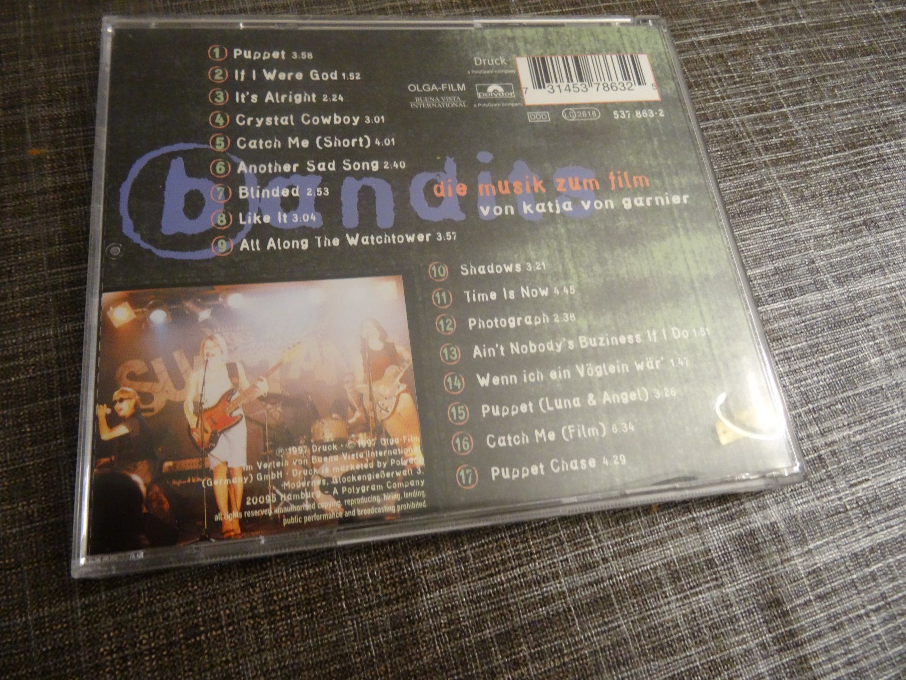CD: Bandits - Original Soundtrack CD – Usato da Olten venduto da Disc-Ausverkauf 1