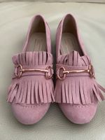 Riemchenballerinas Gr. 32. Farbe Rosa.