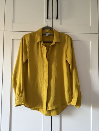 Bluse Damen Senfgelb Grösse S guter Zustand