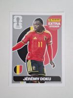 Panini FIFA Extra Sticker Jérémy Doku Silber