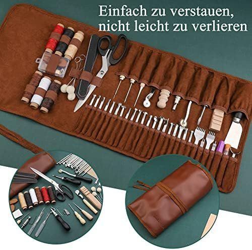 Sonstiges zum Basteln & Handarbeiten: Leder Nähset – Neu und originalverpackt aus Hundwil von Pakethase 6