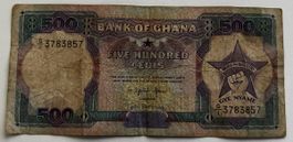 Ghana 500 Cedis 1989