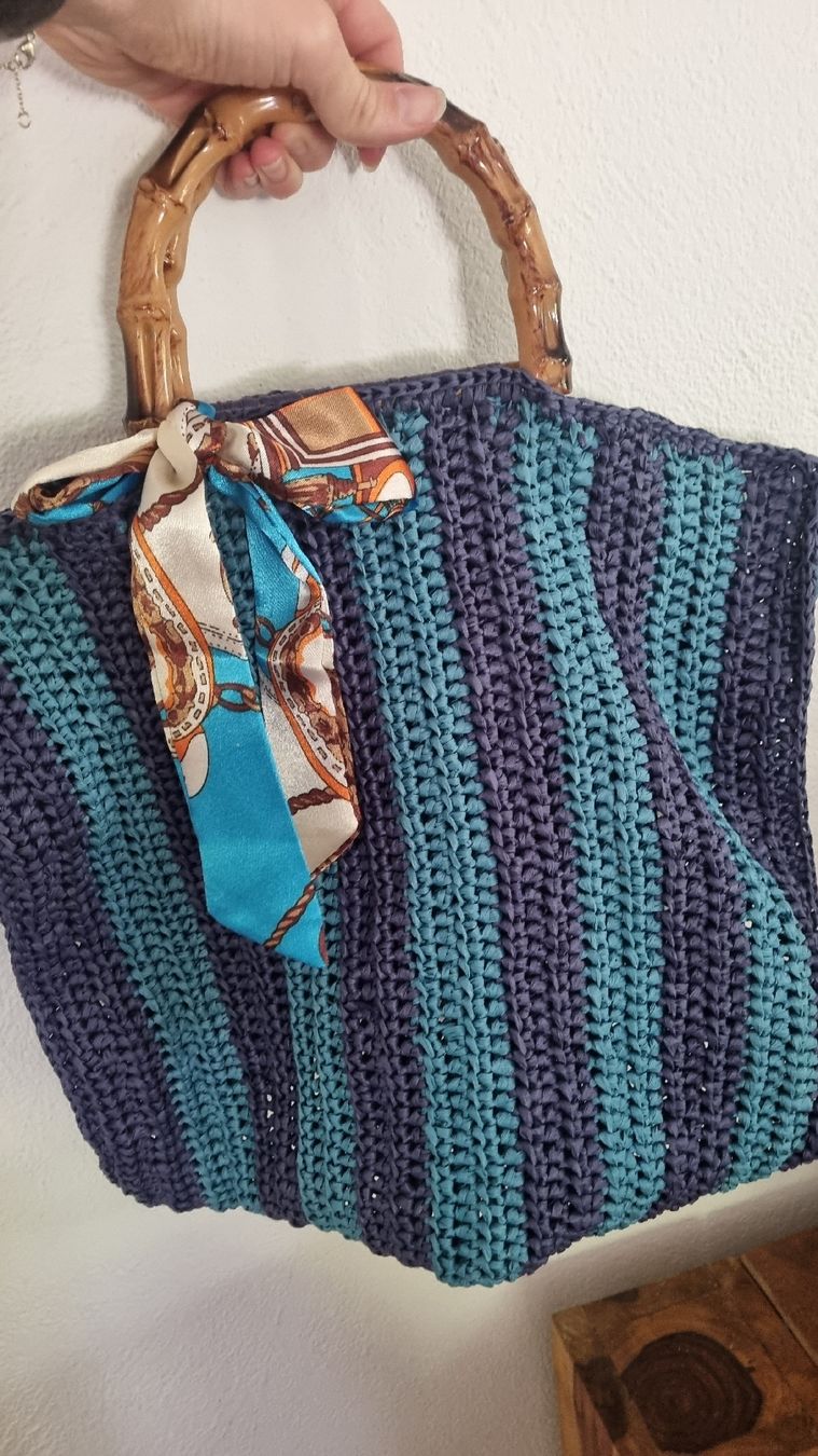 Taschen für Damen: Häkeltasche Sommer Bag 🌺 – Neu (gemäss Beschreibung) aus Oftringen von MalousAllerlei 1