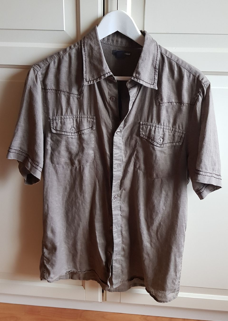H&M Camicie: Sommer Leinenhemd H&M Gr M – Usato da Menznau venduto da Valinor