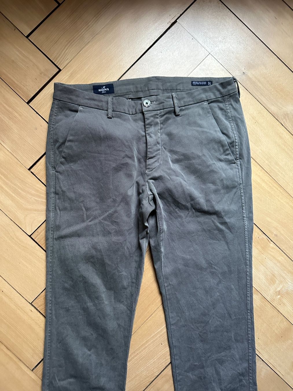 Pantaloni: MASON'S - Hose taupe 50 – Usato da Zürich venduto da Diazaio 1