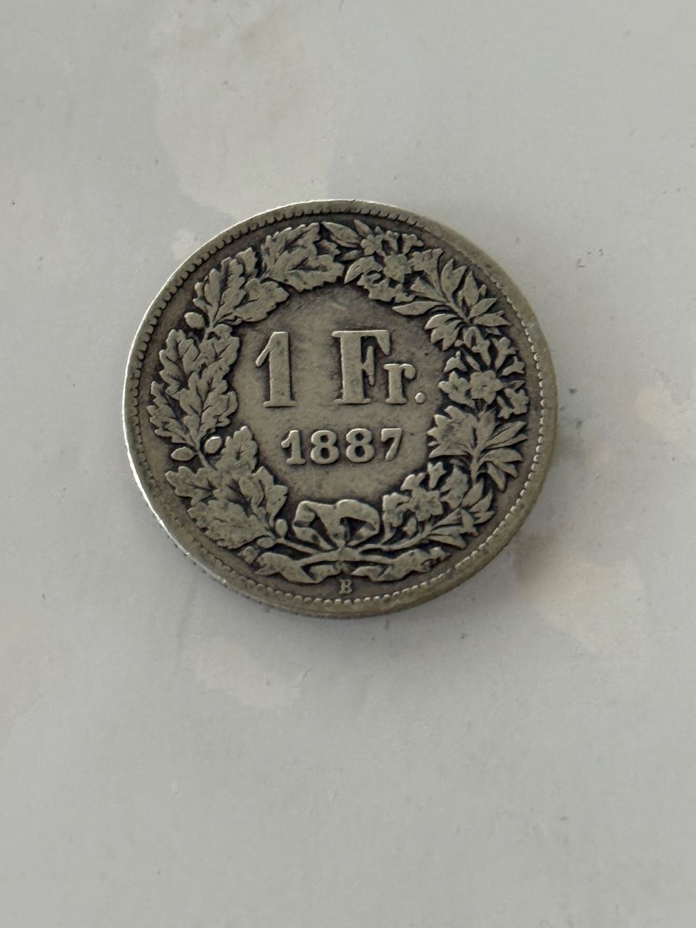Tutti le monete: 1 Franken 1887  Rar – Usato da Wallisellen venduto da SWISS_SILVER1