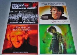 4CD's - Mark Owen, Rod Stewart, Paul Personne, Rob. Williams