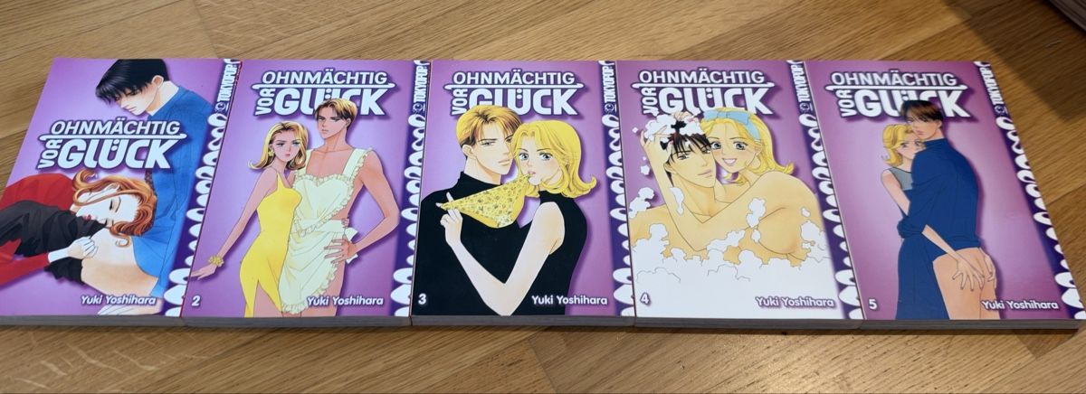 Fumetti: Mangas Ohnmächtig vor Glück 1-5 – Usato da Wangen b. Olten venduto da Miruku_chan