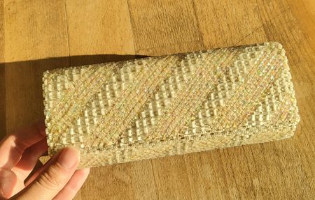 Vintage Clutch, Handtasche aus den 1960ern