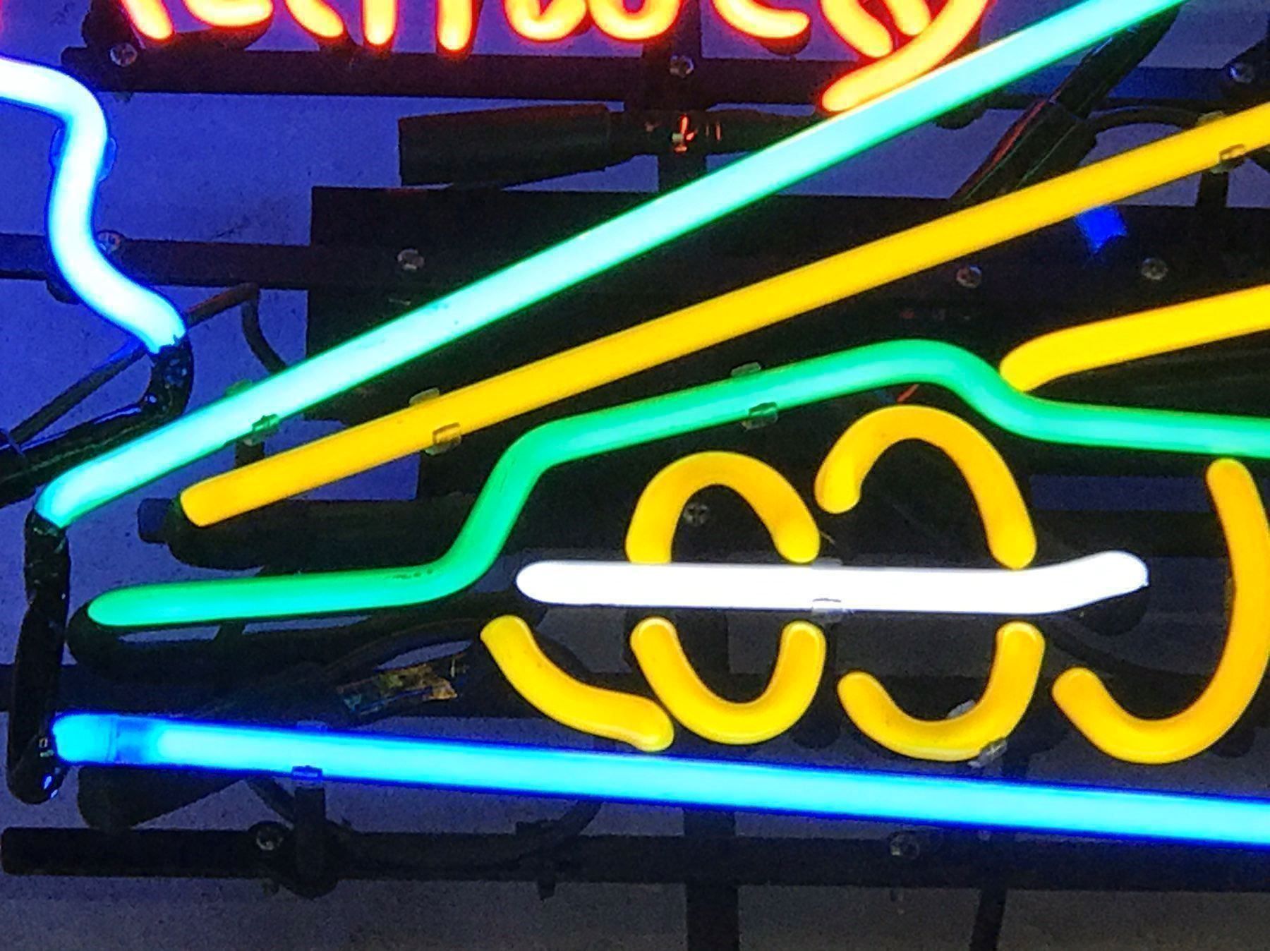 Insegne: Neon USA Railway – Usato da Konolfingen venduto da Smond 1