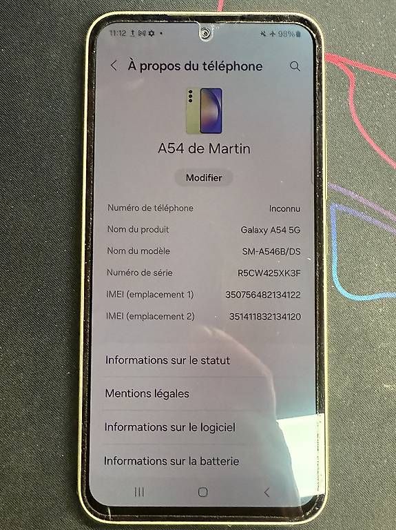 Samsung Handys / Smartphones: Samsung A54 128Gb – Gebraucht aus Kernenried von marzillus 4