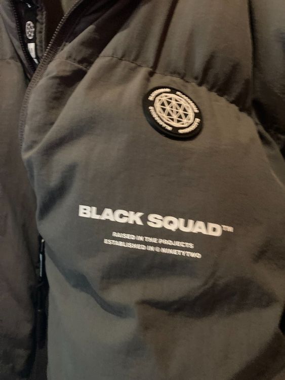 Black squad jacket sale