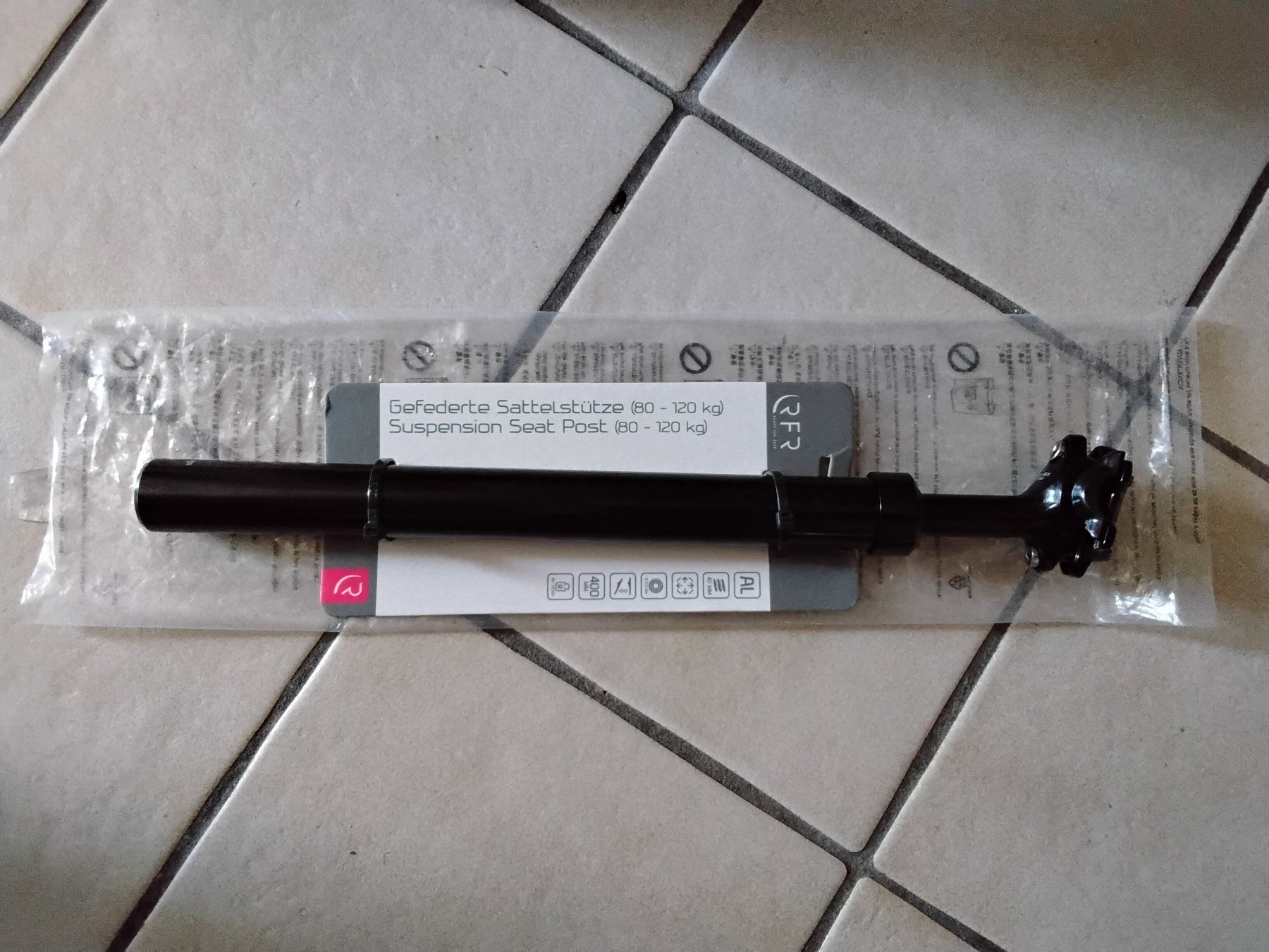 Pezzi di ricambio: Sattelstütze gefedert 31.6x400 – Nuovo (secondo la descrizione) da Lohn-Ammannsegg venduto da analogis 6
