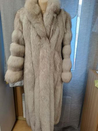 Manteau renaud argente