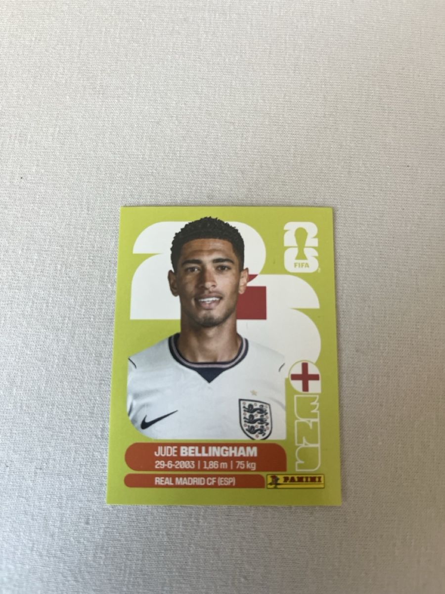 Panini Sammelbilder & Trading cards: Fussballkarte Jude Bellingham Panini – Gebraucht aus Bremgarten b. Bern von QualityFromChina