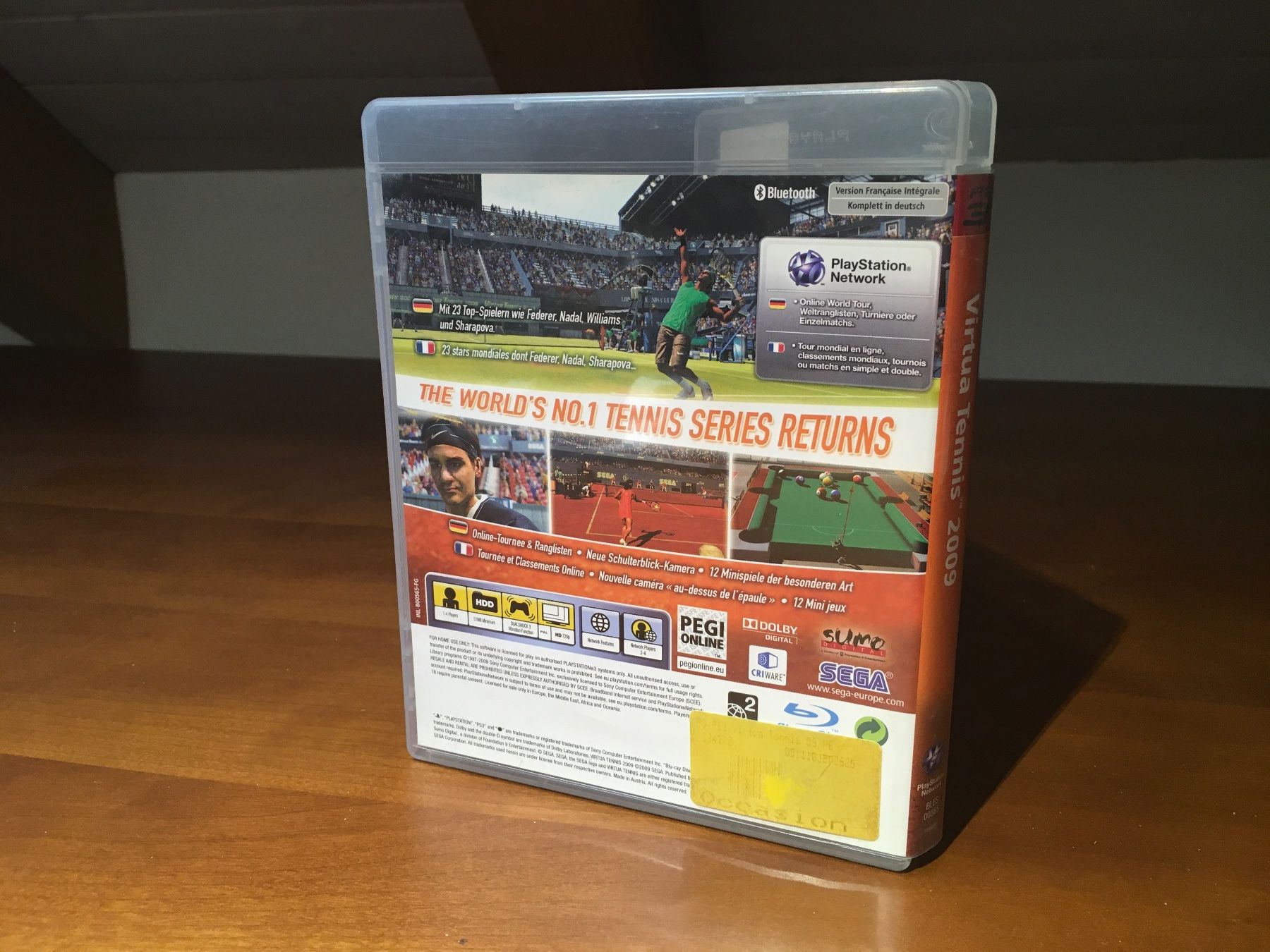 Giochi: Virtua Tennis 2009 - PS3 – Usato da Wohlen AG venduto da PrivatSammlung 1