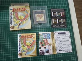 Game Boy Color Pokemon Gold Complete w/ Box & Manuals!in ovp