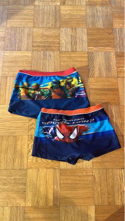 Lot de 2 caleçons enfant: Spiderman et Tortues Ninja! 🦸‍♂️