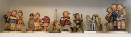 9 Hummelfiguren - Sammlung