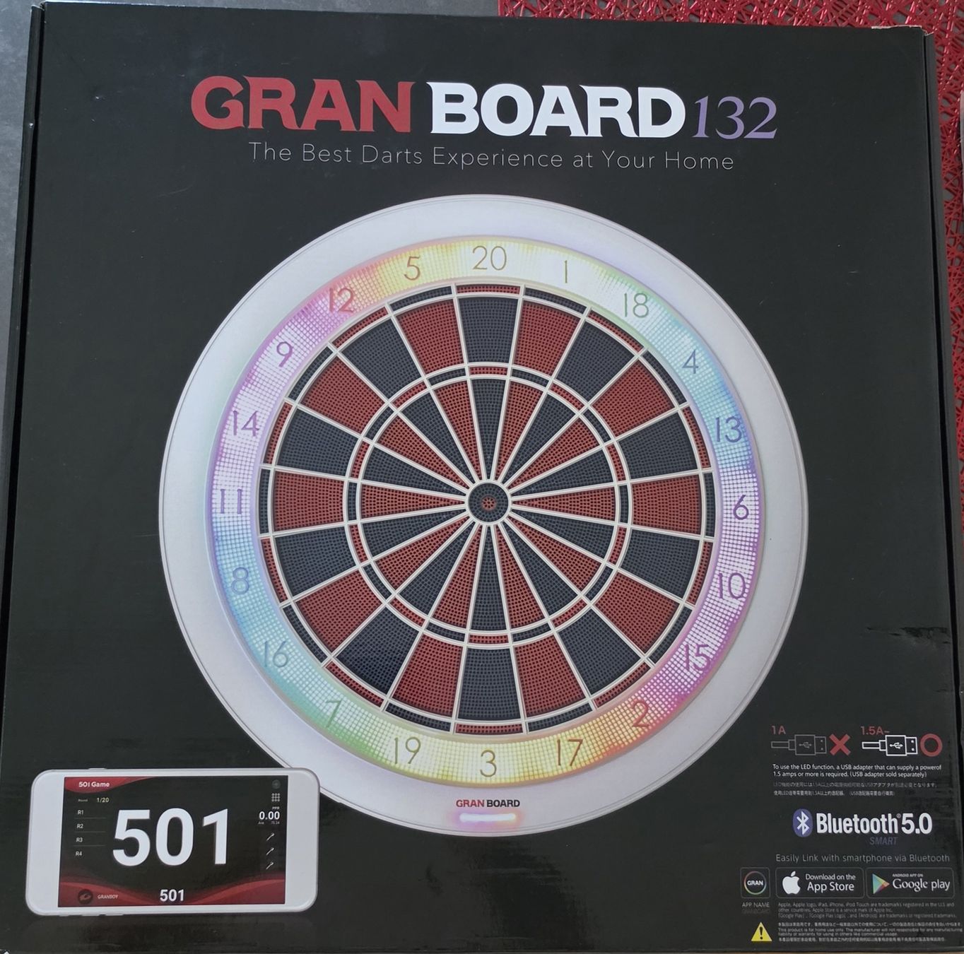 Giochi: GRANBOARD 132 SMARTBOARD ONLINE & BLUETOOTH 5.0 – Nuovo (secondo la descrizione) da Melano venduto da emm_m2jq