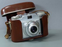 Agfa Silette PRONTO batteriefreie Analogsucherkamera +Köcher