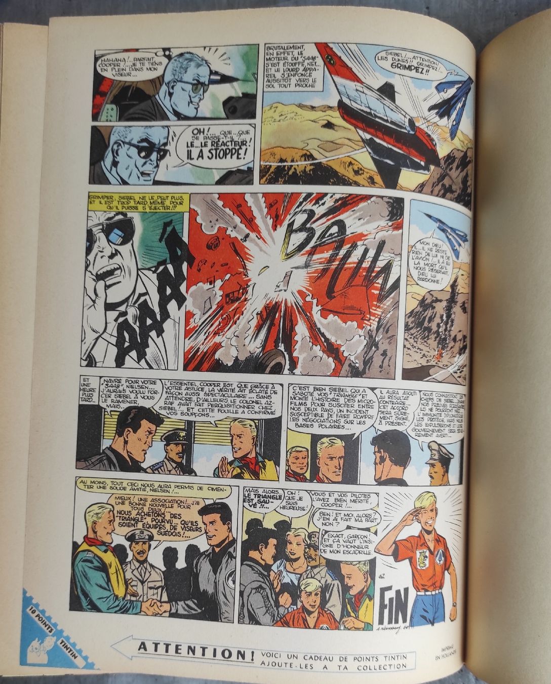 Comics: DAN COOPER 5. Duel dans le Ciel  EO Lombard ***1962*** – Gebraucht aus Biel/Bienne von pijama 8
