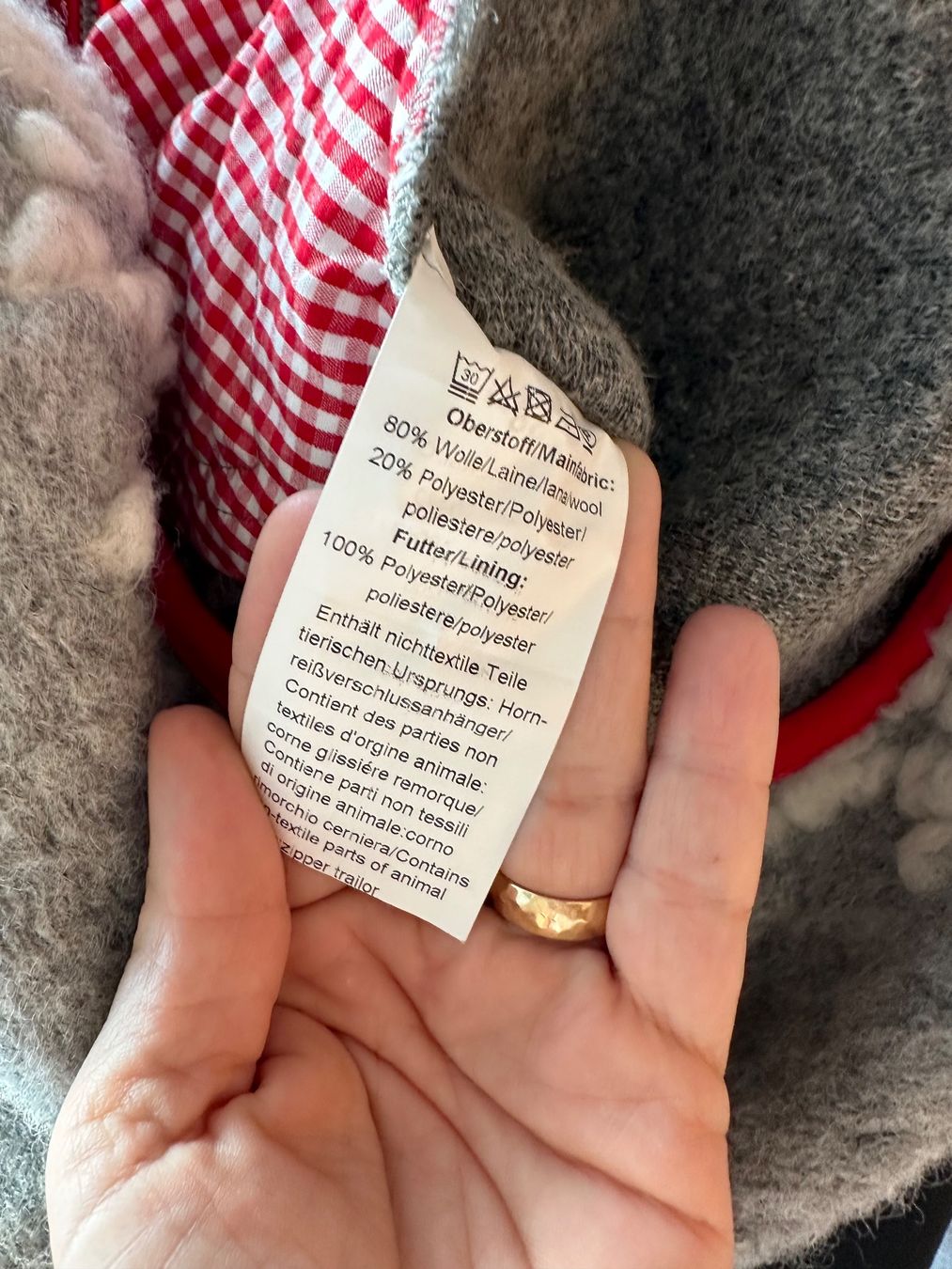 Vestes: Fleecejacke 38 mit Wolle – D'occasion à Buchs SG par Sunie 4