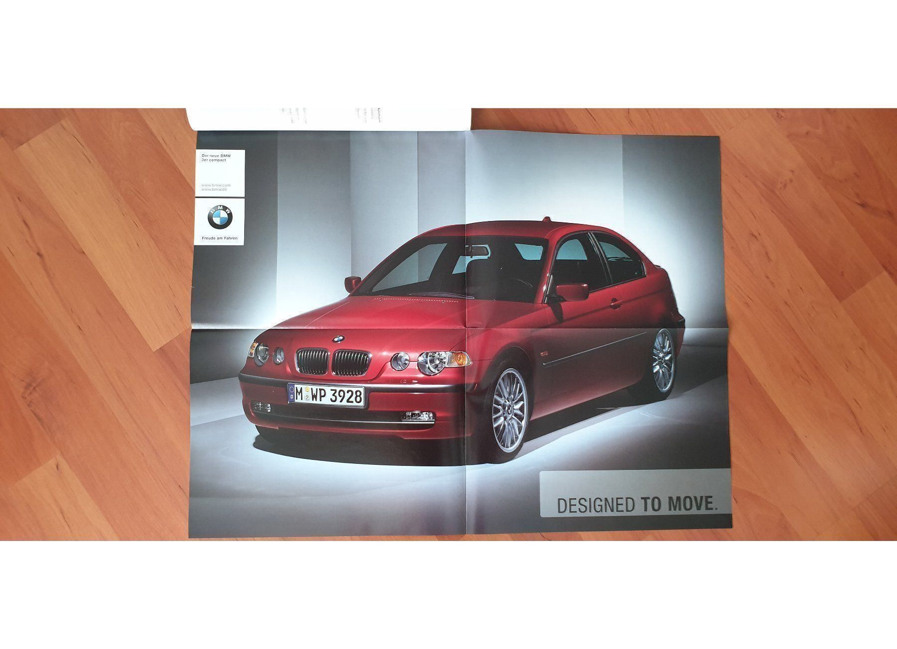 Zeitschriften & Magazine: BMW 3er COMPACT E46 / 316ti, 325ti - Prospekt / Poster – Neu (gemäss Beschreibung) aus Viganello von CARLiteratur 5