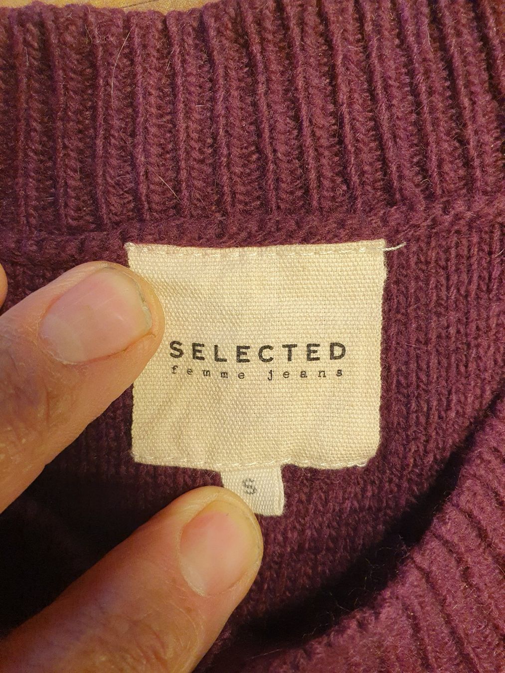 Maglioni & Felpe: Damenpullover Selected Femme Jeans Grösse S – Usato da Zürich venduto da loosebone 1