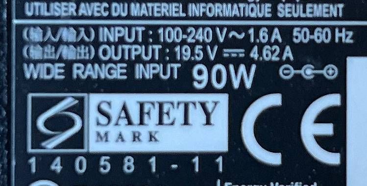 Caricabatterie: Notebook Netzteil 90 W / 19,5 V – Usato da Matzingen venduto da faruk.vene