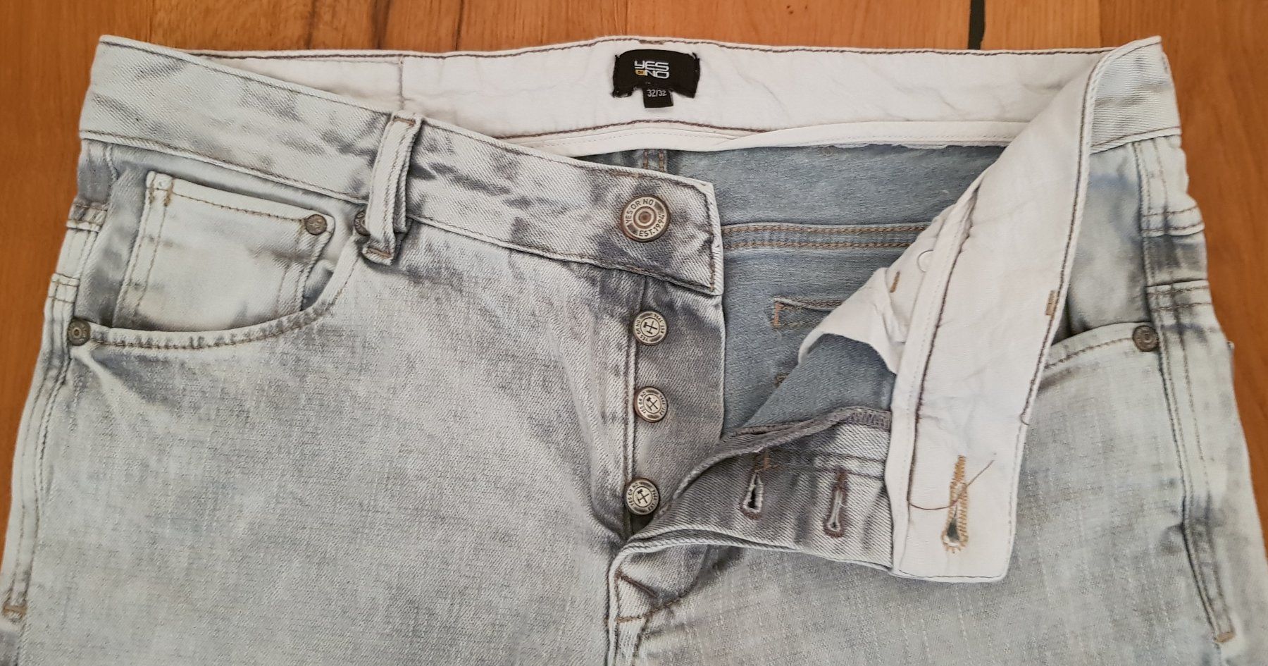 Yes Or No Jeans: YES OR NO Jeans Hose hellgrau Gr. 32/32 – Usato da Schöftland venduto da dahonich 2