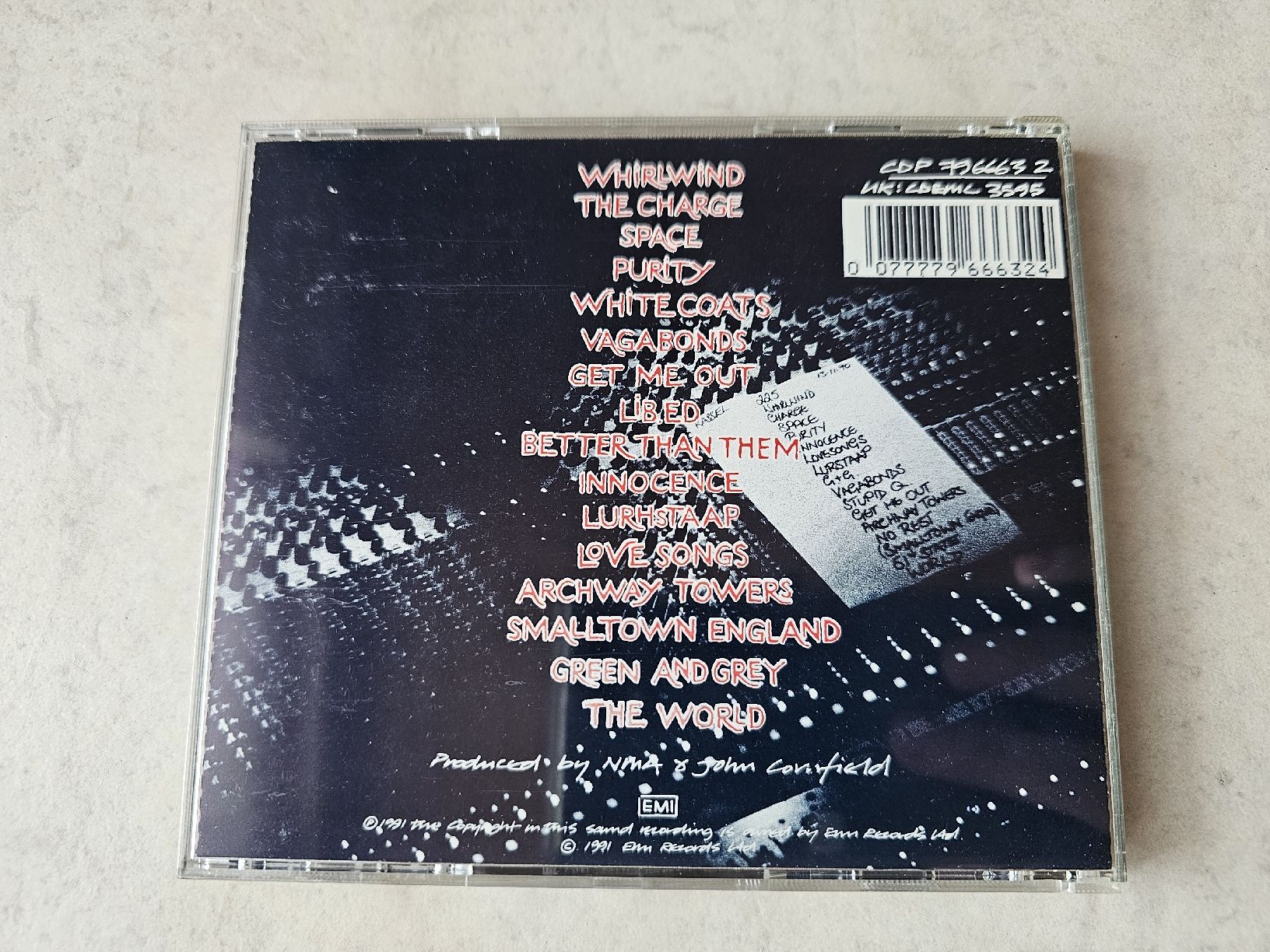 CD: New Model Army  -  Raw Melody Men – Usato da Schneisingen venduto da backstore24 1