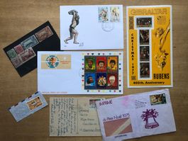 GIBRALTAR (bloc, 2 FDC...)