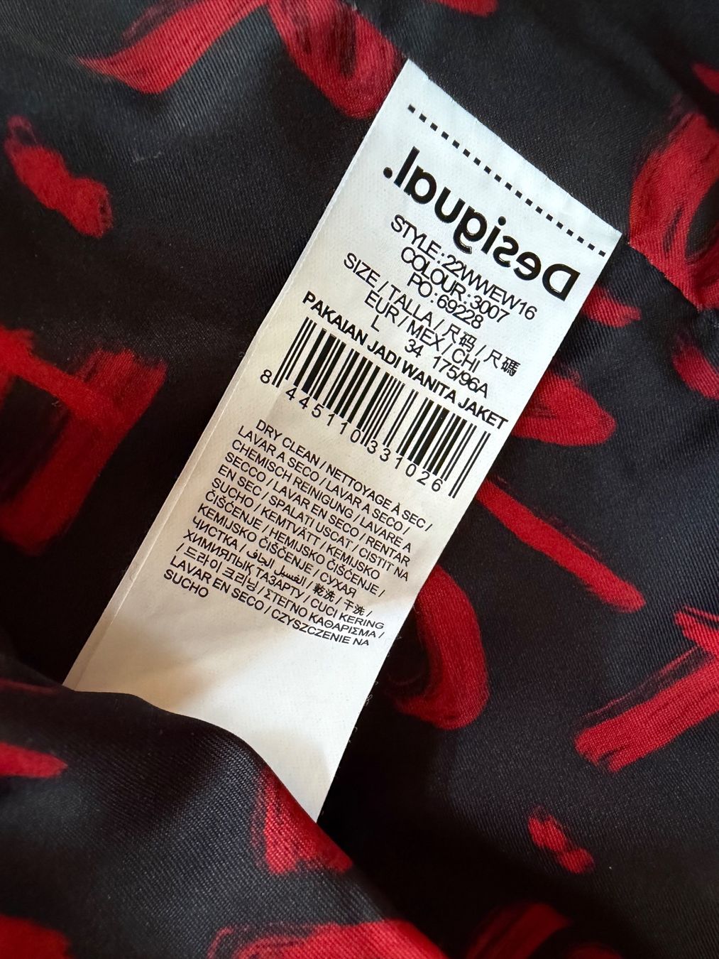 Desigual Manteaux: DESIGUAL Bouclé Mantel  Größe L – D'occasion à Interlaken par Bona55 8
