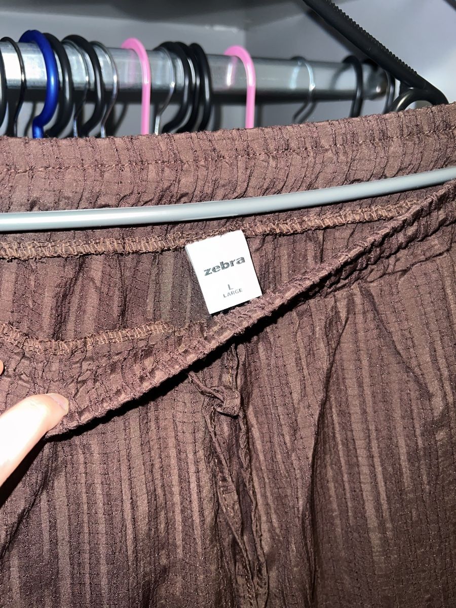 Zebra Hosen: Zebra Hose, Grösse L, Braun, Sommerlich – Gebraucht aus Oberentfelden von Dianaaaaaa 1