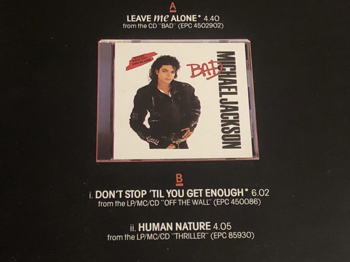 Dischi in vinile: Michael Jackson. 1989. MAXI. Leave me Alone – Usato da Faulensee venduto da Mizuno06 4