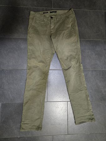 Celio Chino Hose, Straight Fit, Khaki, Grösse 40, Top!