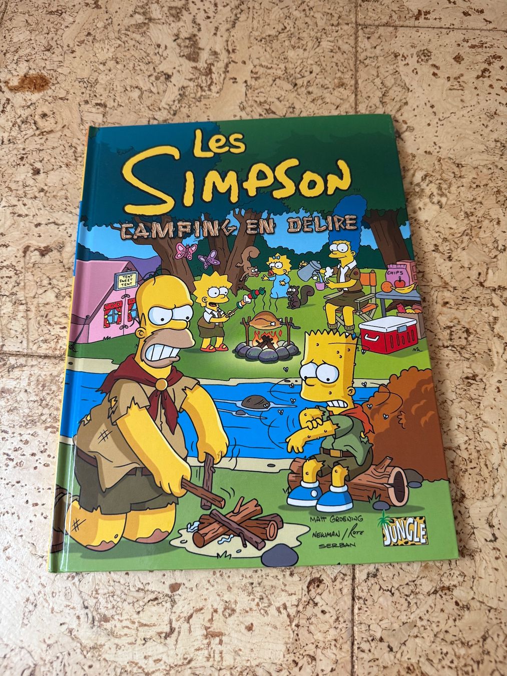 Comics: 1x Comic "Les Simpson" (FR) – Gebraucht aus Worb von le_castor