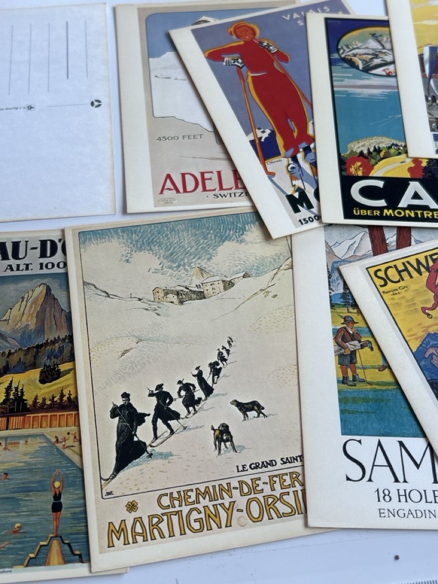 Cartoline postali: Ansichtskarten Konvolut Schweiz diverse Orte(S29) – Usato da Neuenhof venduto da SchnaeppliAllerlei 2