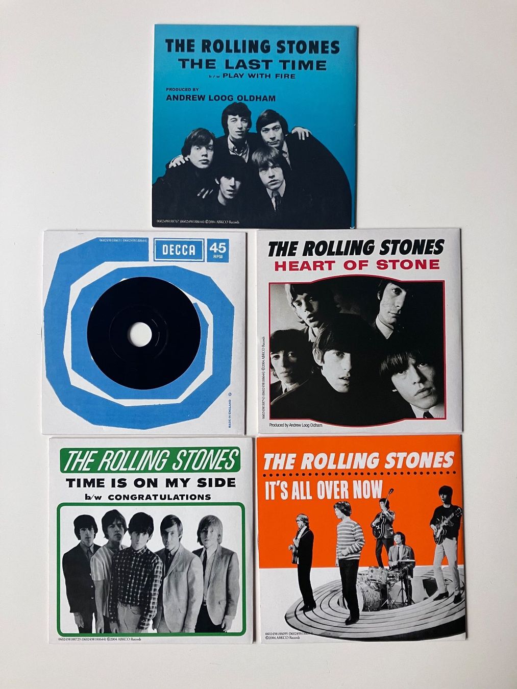 CD: Rolling Stones 5-CD Single Set (2004 ABKCO Replicas) – Usato da Luzern venduto da Madvibe 1