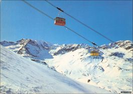 Pontresina GR // 1979 Luftseilbahn Lagalp Winter Piz Palü