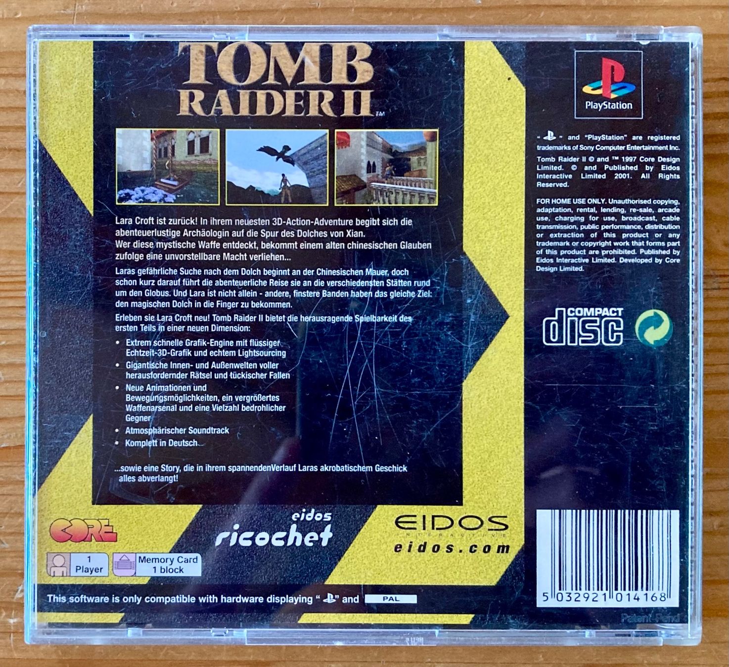 Sony Giochi: Tomb Raider 2 - PS1 – Usato da Zürich venduto da Djmotionch 3