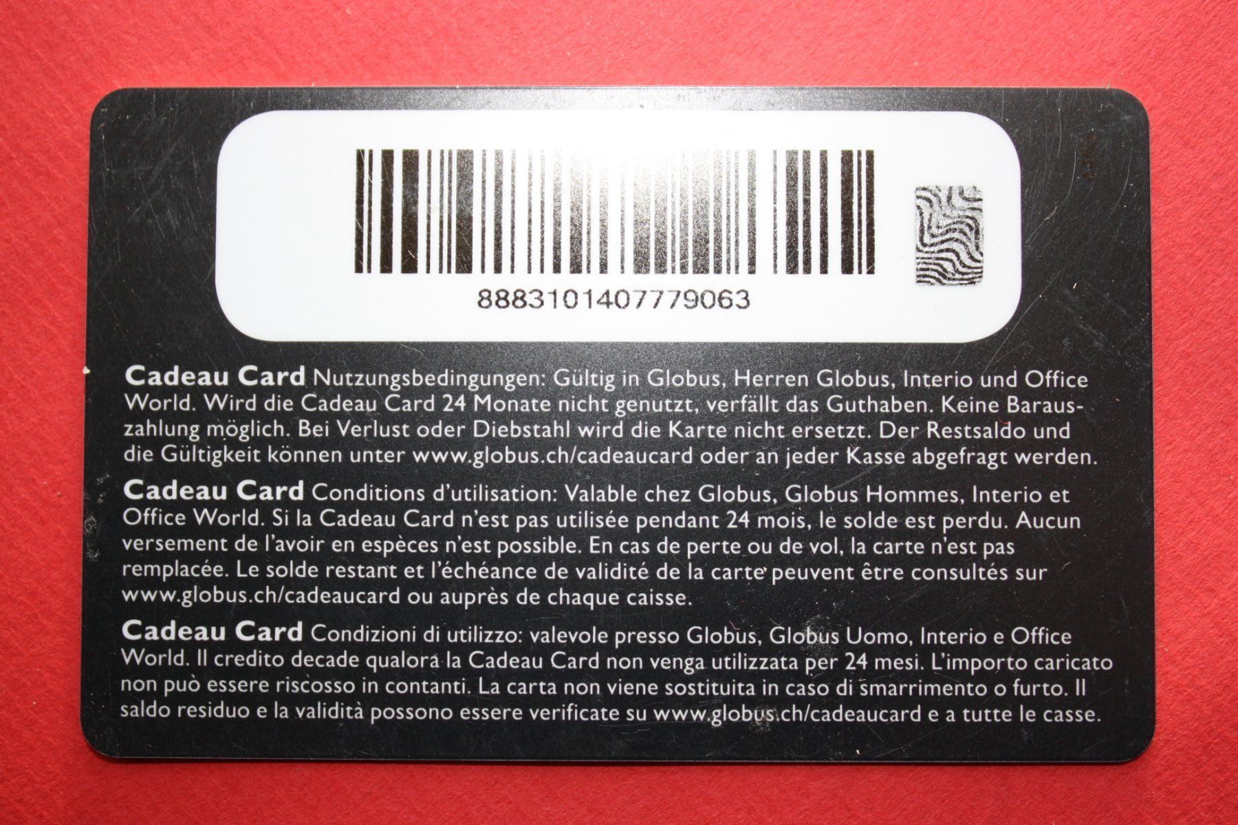 Cartoline: geschenkkarte – Usato da Laupen BE venduto da Gufi57 1