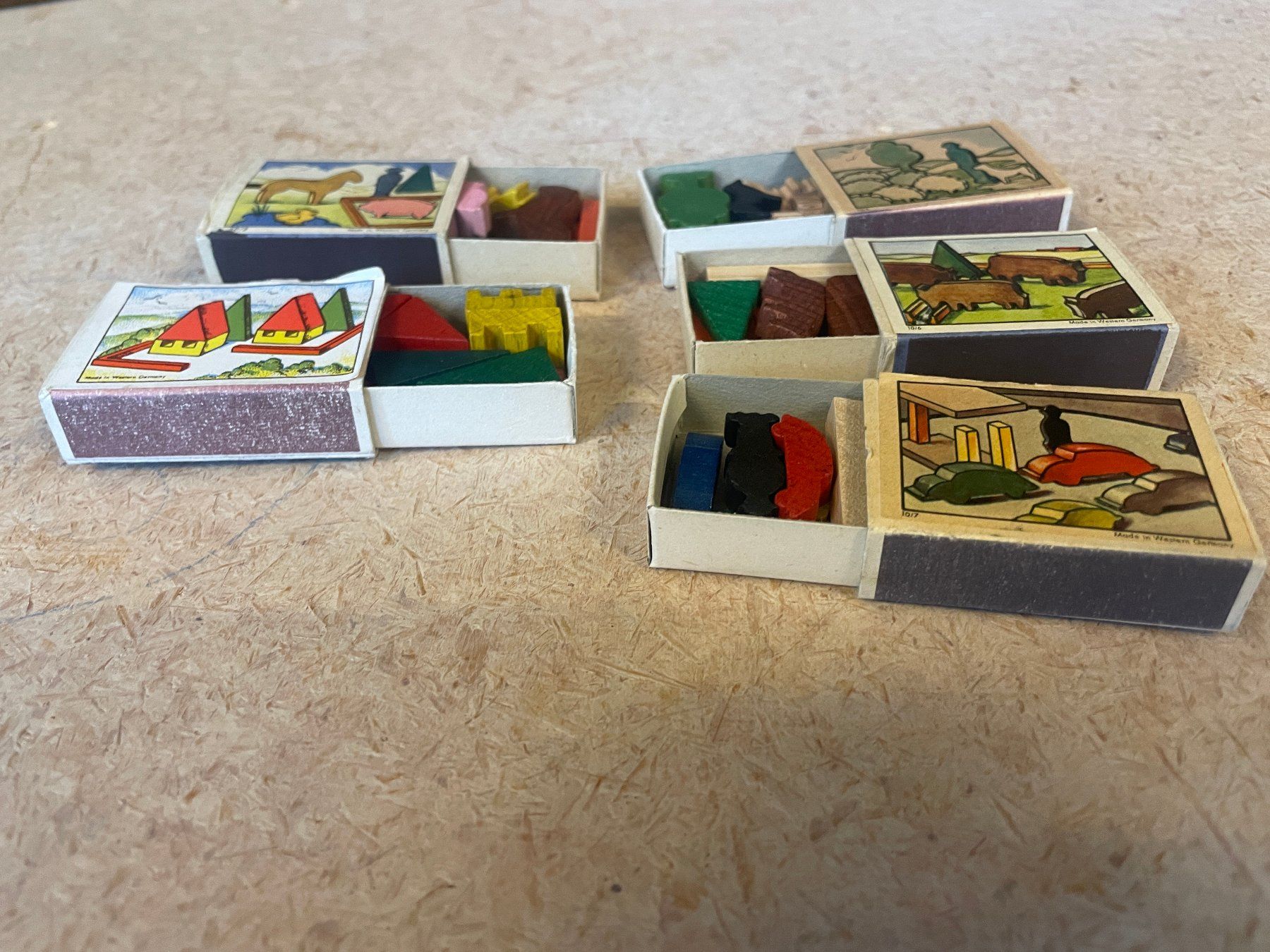 Giochi: Spiel Streichholzschachteln – Usato da Dornach venduto da Josef11 2