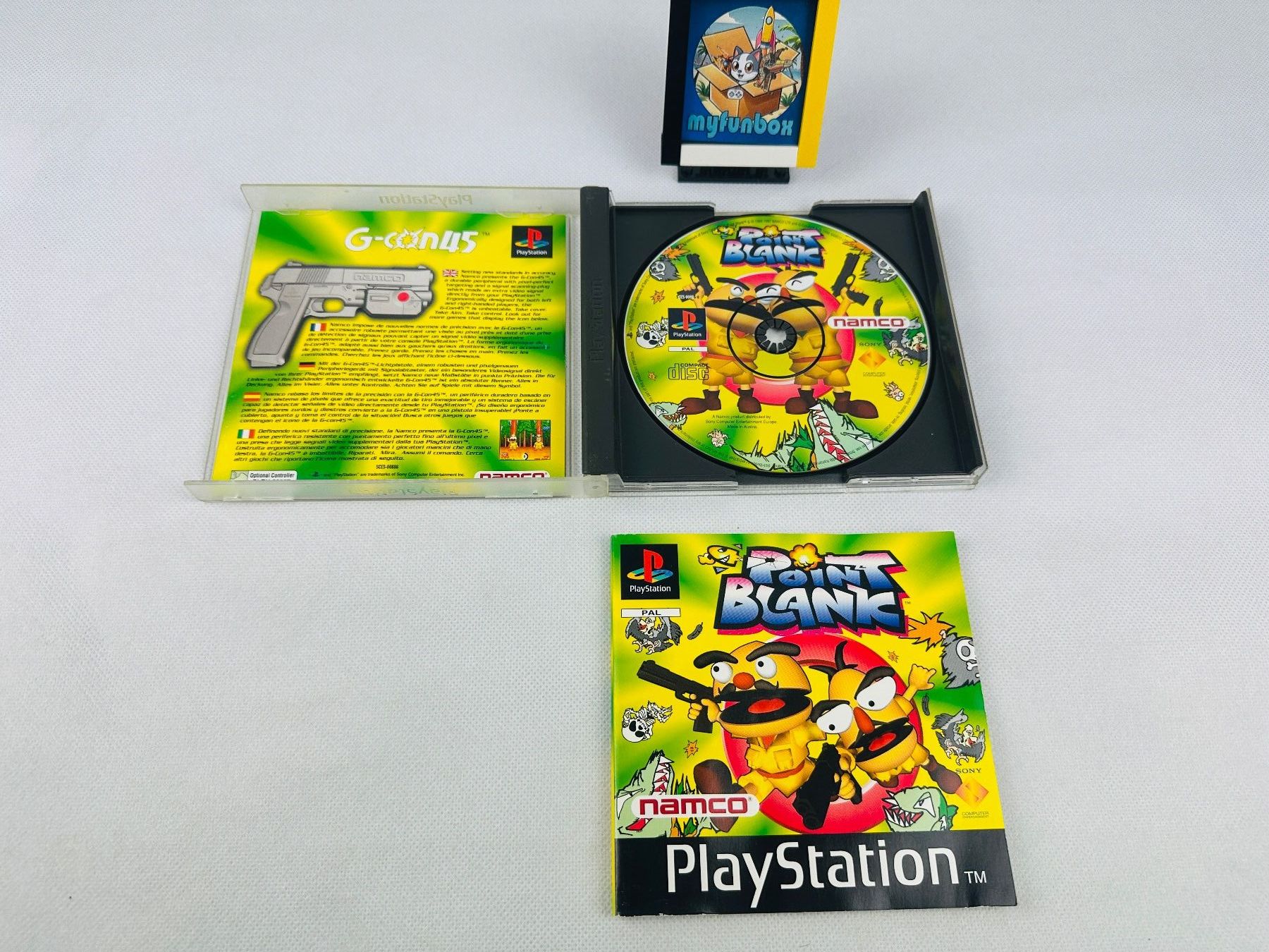 Giochi: Playstation 1 PSX  PS1 Point Blank CIB Multilingual – Usato da Kappel SO venduto da MyFunBox 2