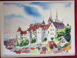 J'aime la Suisse - Coffrets - Aquarelles