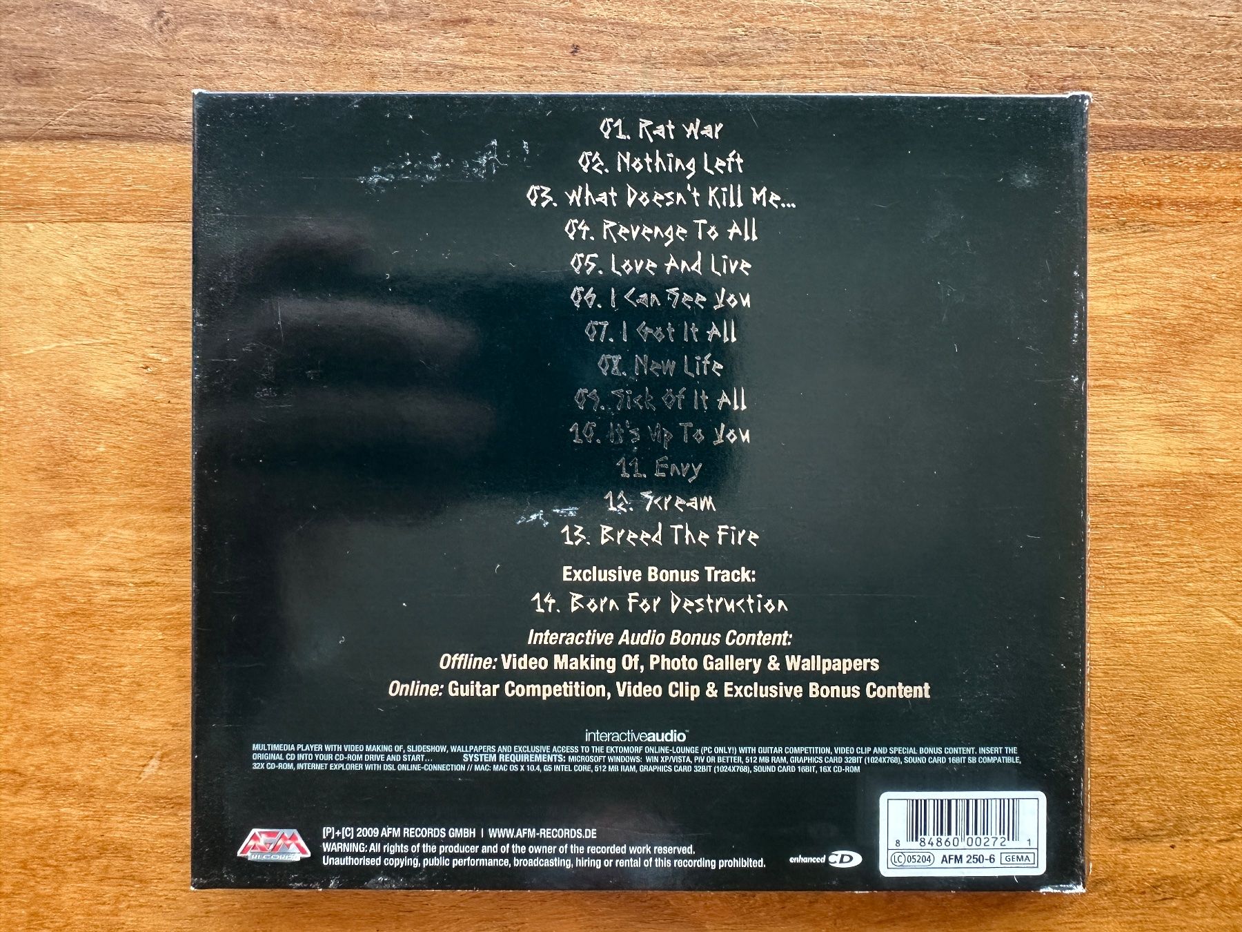 CD: Ektomorf – What Doesn't Kill Me... (CD Thrash, Heavy Metal) – Usato da Horgen venduto da flyingpenguin2000 3