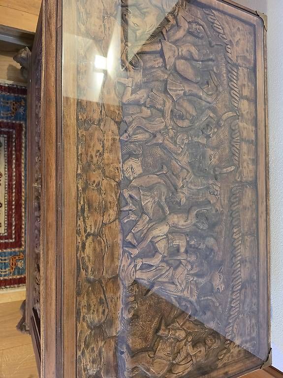 Truhen: Holz Truhe Pferde – Gebraucht aus Speicher von cra_2t7m 3