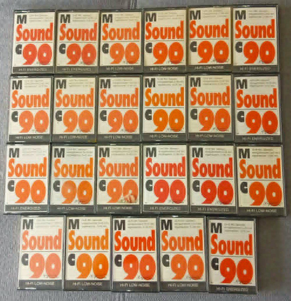 Kompaktkassetten: M Sound - c 90 / cassettes MC 23 x – Gebraucht aus Le Locle von borgespatricia
